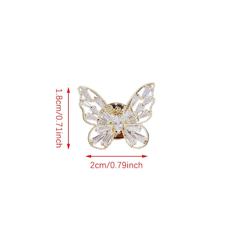 Καρφίτσες πεταλούδα Μεταλλικές αντιθαμβωτικές καρφίτσες πέτου σταθερές καρφίτσες για γυναικεία πουλόβερ Παλτό αξεσουάρ ρούχων