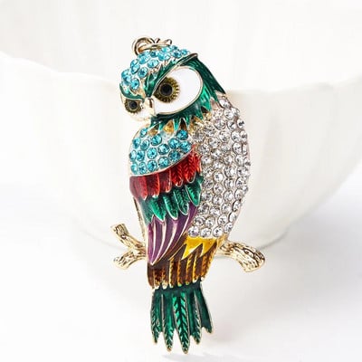 XDPQQ karikatūras ornaments pūces metāla atslēgu piekariņa krāsas pilināms radošs somas kulons