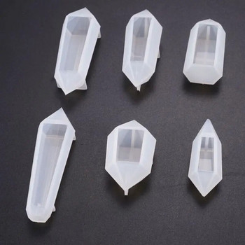 Мека кристална UV епоксидна форма Направи си сам форма за висулка Инструменти за висулка Декорация на висулка Силиконови форми за изработка на бижута от смола