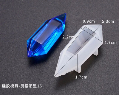 Mīksta kristāla UV epoksīda veidne DIY kulonu veidņu rotaslietas rīki kulonu dekorēšanai silikona veidnes sveķu juvelierizstrādājumu izgatavošanai