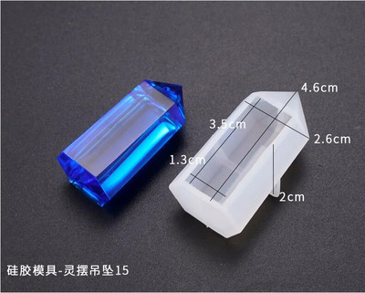 Mīksta kristāla UV epoksīda veidne DIY kulonu veidņu rotaslietas rīki kulonu dekorēšanai silikona veidnes sveķu juvelierizstrādājumu izgatavošanai