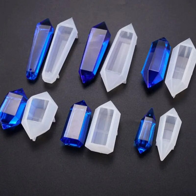 Minkštos kristalinės UV epoksidinės formos „pasidaryk pats“ pakabukų formos papuošalų įrankiai pakabukų dekoravimo silikoninės formos, skirtos dervos papuošalams gaminti