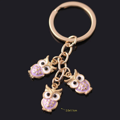 Modes atslēgu piekariņi Sievietēm Jauki Pūce Automašīnas Atslēgu piekariņi Draugu Kulonu Turētājs Piekariņi Soma Aksesuāri Rotaslietas Dāvanas