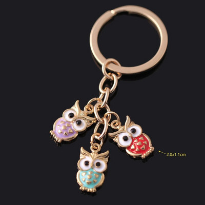 Modes atslēgu piekariņi Sievietēm Jauki Pūce Automašīnas Atslēgu piekariņi Draugu Kulonu Turētājs Piekariņi Soma Aksesuāri Rotaslietas Dāvanas