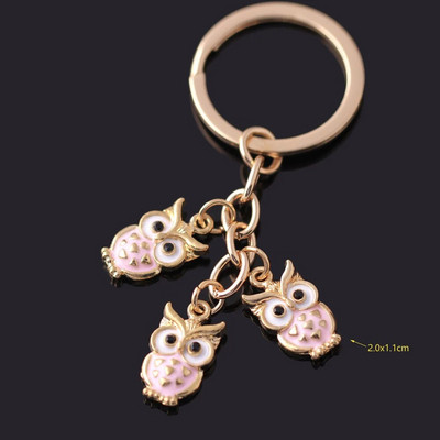 Modes atslēgu piekariņi Sievietēm Jauki Pūce Automašīnas Atslēgu piekariņi Draugu Kulonu Turētājs Piekariņi Soma Aksesuāri Rotaslietas Dāvanas