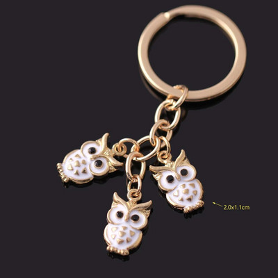 Modes atslēgu piekariņi Sievietēm Jauki Pūce Automašīnas Atslēgu piekariņi Draugu Kulonu Turētājs Piekariņi Soma Aksesuāri Rotaslietas Dāvanas