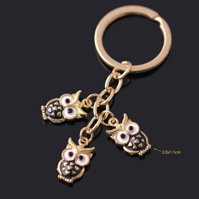 Modes atslēgu piekariņi Sievietēm Jauki Pūce Automašīnas Atslēgu piekariņi Draugu Kulonu Turētājs Piekariņi Soma Aksesuāri Rotaslietas Dāvanas