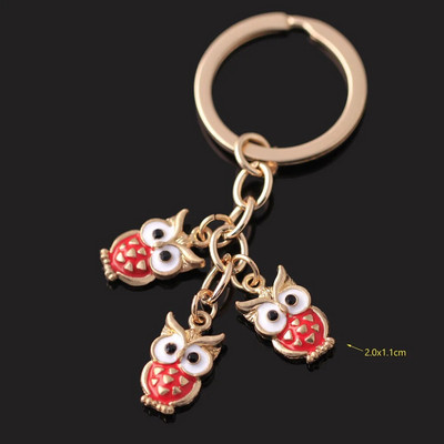 Modes atslēgu piekariņi Sievietēm Jauki Pūce Automašīnas Atslēgu piekariņi Draugu Kulonu Turētājs Piekariņi Soma Aksesuāri Rotaslietas Dāvanas