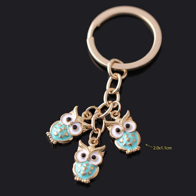 Modes atslēgu piekariņi Sievietēm Jauki Pūce Automašīnas Atslēgu piekariņi Draugu Kulonu Turētājs Piekariņi Soma Aksesuāri Rotaslietas Dāvanas