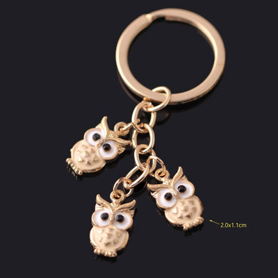 Modes atslēgu piekariņi Sievietēm Jauki Pūce Automašīnas Atslēgu piekariņi Draugu Kulonu Turētājs Piekariņi Soma Aksesuāri Rotaslietas Dāvanas