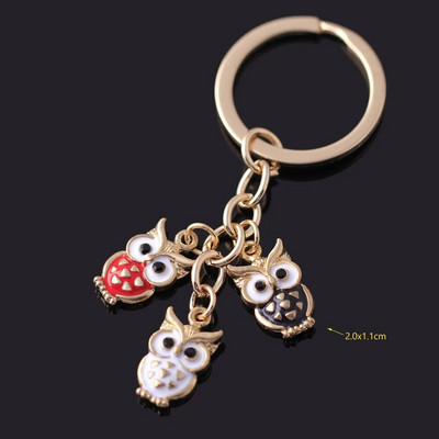 Modes atslēgu piekariņi Sievietēm Jauki Pūce Automašīnas Atslēgu piekariņi Draugu Kulonu Turētājs Piekariņi Soma Aksesuāri Rotaslietas Dāvanas