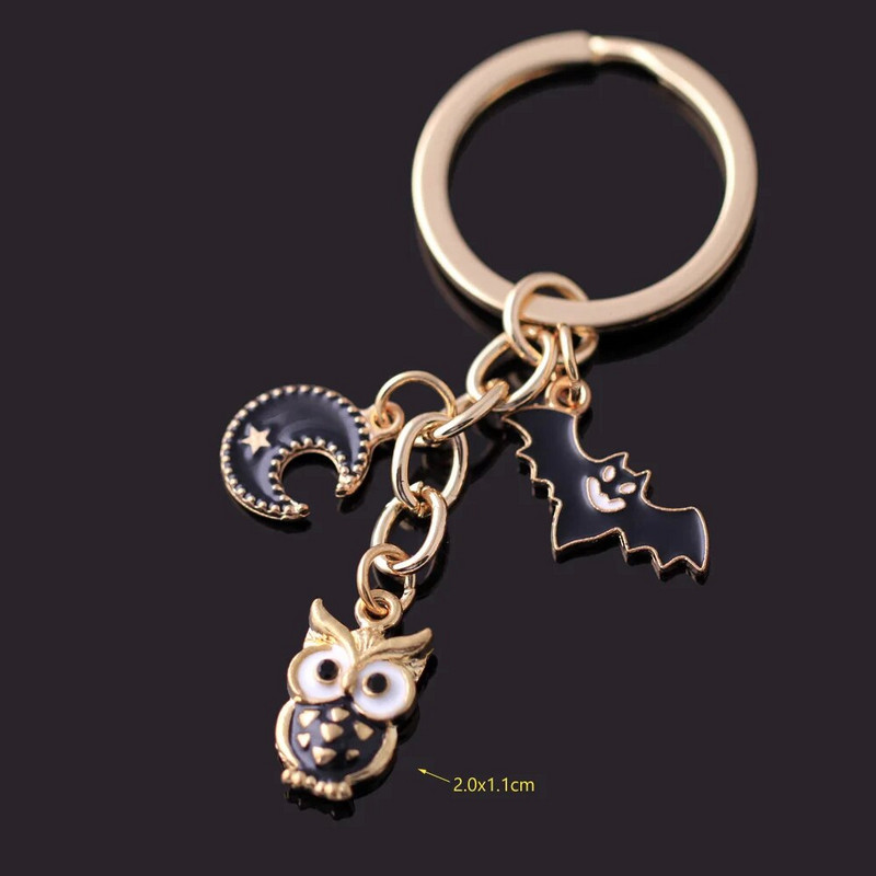 Modes atslēgu piekariņi Sievietēm Jauki Pūce Automašīnas Atslēgu piekariņi Draugu Kulonu Turētājs Piekariņi Soma Aksesuāri Rotaslietas Dāvanas