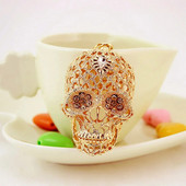 XDPQQ trimatis krištolo kaukolės raktų pakabukas automobilio raktų pakabukas metalinis pakabukas vyriškas raktų pakabukas maža dovana