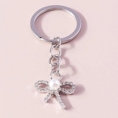 Ρομαντικά μπρελόκ Moon Star Κρυστάλλινα μπρελόκ Δώρο για γυναίκες Ανδρικές τσάντες με κλειδί αυτοκινήτου Κρεμαστά κοσμήματα Αξεσουάρ κατασκευής