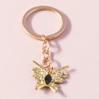 Ρομαντικά μπρελόκ Moon Star Κρυστάλλινα μπρελόκ Δώρο για γυναίκες Ανδρικές τσάντες με κλειδί αυτοκινήτου Κρεμαστά κοσμήματα Αξεσουάρ κατασκευής