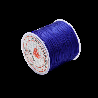 10 metri 0,7 mm elastīga vītne, apaļa kristāla līnija neilona gumijas elastīga aukla elastīga virve rotaslietu izgatavošanai, pērlīšu aproce