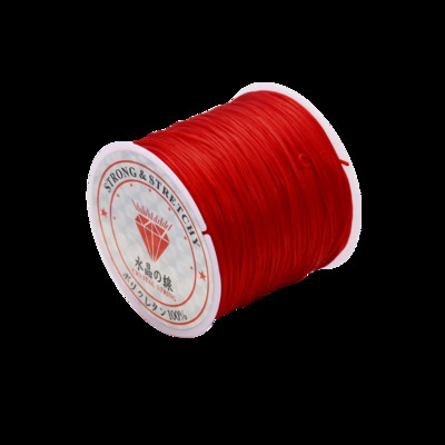 10 metri 0,7 mm elastīga vītne, apaļa kristāla līnija neilona gumijas elastīga aukla elastīga virve rotaslietu izgatavošanai, pērlīšu aproce