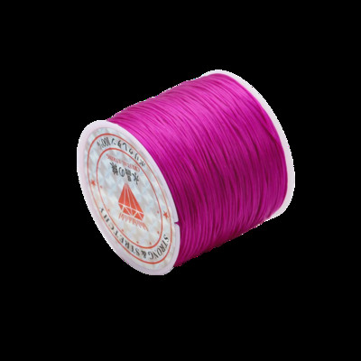 10 metri 0,7 mm elastīga vītne, apaļa kristāla līnija neilona gumijas elastīga aukla elastīga virve rotaslietu izgatavošanai, pērlīšu aproce