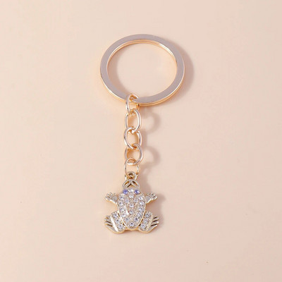 Romantiline Rhinestone Sun Moon võtmehoidja Kristallist võtmehoidja ripatsid naistele Tüdrukutele Käekott Decor Amuletid DIY Ehted Aksessuaarid