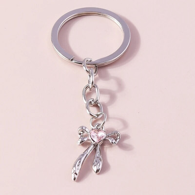 Romantiline Rhinestone Sun Moon võtmehoidja Kristallist võtmehoidja ripatsid naistele Tüdrukutele Käekott Decor Amuletid DIY Ehted Aksessuaarid