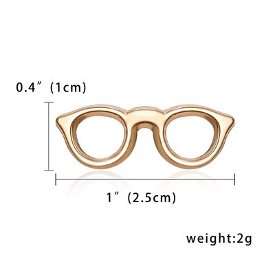 Modes sakausējums Sieviešu Vīriešu Emalja Piespraudes Piespraudes Brilles Saulesbrilles Rāmis Ažūra Šķērveida Lidmašīna Žetons Apģērbu Aksesuāri