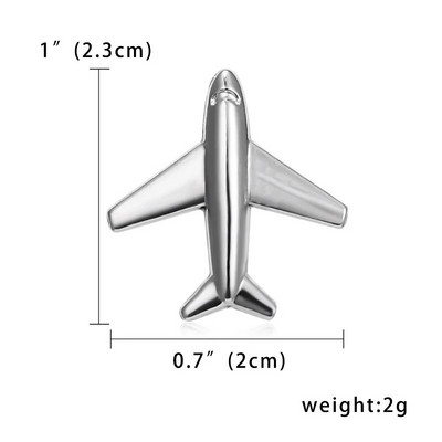 Modes sakausējums Sieviešu Vīriešu Emalja Piespraudes Piespraudes Brilles Saulesbrilles Rāmis Ažūra Šķērveida Lidmašīna Žetons Apģērbu Aksesuāri