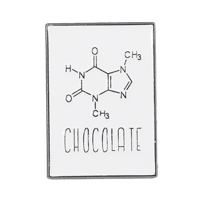 Πιστέψτε στην Επιστήμη Δώρο κοσμήματος με καρφίτσα σμάλτου χημικού μορίου δοκιμής DNA Μικροσκόπιο Eye Medicine μπουκάλι δημιουργικό σήμα καρφίτσες κοσμήματα