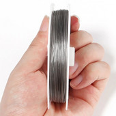 Louleur υψηλής ποιότητας ανθεκτικό σύρμα από ανοξείδωτο ατσάλι Tiger Tail Beading Wire for Jewelry Making Finding Wholesale