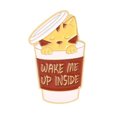 Radošs dzīvnieks, kaķis, kafijas tase