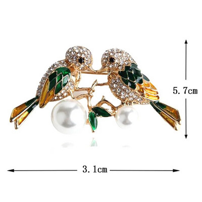 Augstas kvalitātes juvelierizstrādājumu apģērbu aksesuāri Ziedu piespraude korejiešu stila Bauhinia opāls ziedu korsāžas kristāla Rhinestone piespraude