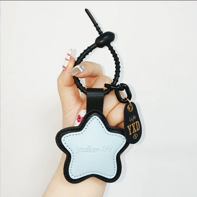 5 krāsu sirds formas PU ādas atslēgu piekariņi sievietēm Jauki sirds atslēgu piekariņi aksesuāri Rokassomu dekorēšana Auto atslēgu piekariņu vairumtirdzniecība