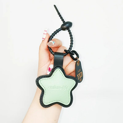 5 krāsu sirds formas PU ādas atslēgu piekariņi sievietēm Jauki sirds atslēgu piekariņi aksesuāri Rokassomu dekorēšana Auto atslēgu piekariņu vairumtirdzniecība