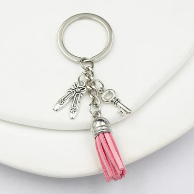 Jauki balerīnu atslēgu piekariņi baleta apavi deju atslēgu piekariņš Airpods futrālis šarms auto turētājs rokassomiņa kulons rotaslietas balerīna dāvana jaunums