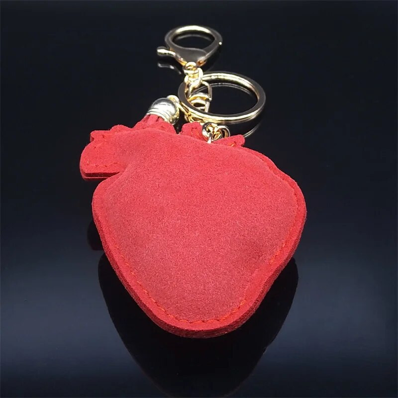 Μόδα Φράουλα Φρούτα Κρυστάλλινο Μπρελόκ Χρυσό Χρώμα Φούντα Θήκη μπρελόκ λουλούδι Κοσμήματα porte clé K7303S01