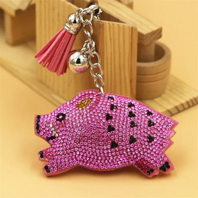 Breloc cu ciucuri din piele PU, cu ciucuri, pentru femei, cadou de Ziua Îndrăgostiților