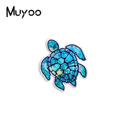 2023. gada jaunums, modes jūras bruņurupucis, varavīksnes lepnums, krāsaina glezna ar rokām darināta epoksīda akrila sveķu atloka piespraudes nozīmītes piespraudes