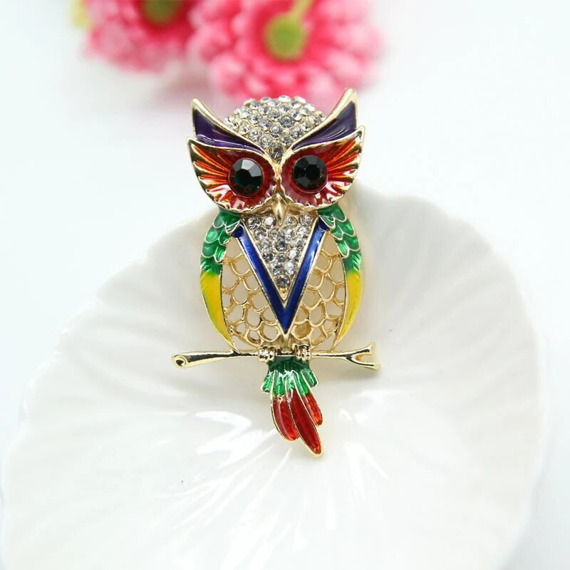 trsince Modes smalkas kristāla emaljas pūces saktas Moderna vintage saktas nozīmītes piespraude sievietēm vīriešiem mēteļu nozīmītes piespraudes piespraudes dāvanas