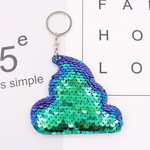 1GB Dolphin Star Vienradzis dzīvnieks Atslēgu piekariņš Glitter Pompom Sequins Atslēgu piekariņi Dāvanas sievietēm Autosomas piederumi Atslēgu piekariņi Rotaslietas