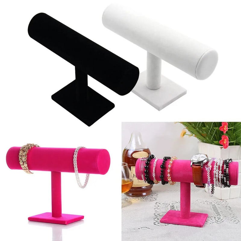 Viena līmeņa samta rokassprādzes ķēdes pulkstenis