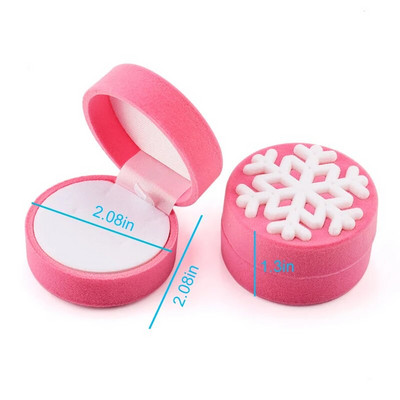 1 τεμάχιο Lovely Velvet Jewelry Box Δοχείο Κουτί βέρας για σκουλαρίκια Κολιέ Βραχιόλι Display Θήκη δώρου 16 στυλ