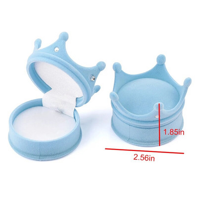 1 τεμάχιο Lovely Velvet Jewelry Box Δοχείο Κουτί βέρας για σκουλαρίκια Κολιέ Βραχιόλι Display Θήκη δώρου 16 στυλ