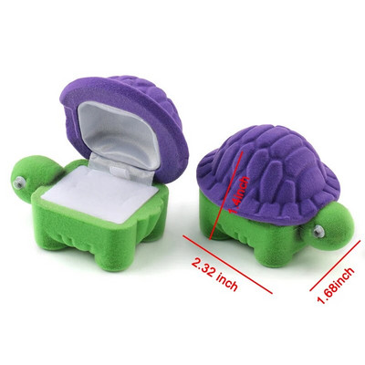 1 τεμάχιο Lovely Velvet Jewelry Box Δοχείο Κουτί βέρας για σκουλαρίκια Κολιέ Βραχιόλι Display Θήκη δώρου 16 στυλ