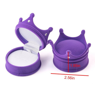 1 τεμάχιο Lovely Velvet Jewelry Box Δοχείο Κουτί βέρας για σκουλαρίκια Κολιέ Βραχιόλι Display Θήκη δώρου 16 στυλ