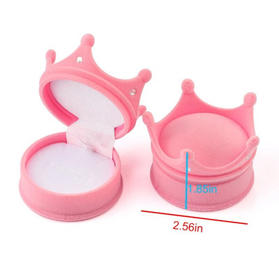 1 τεμάχιο Lovely Velvet Jewelry Box Δοχείο Κουτί βέρας για σκουλαρίκια Κολιέ Βραχιόλι Display Θήκη δώρου 16 στυλ