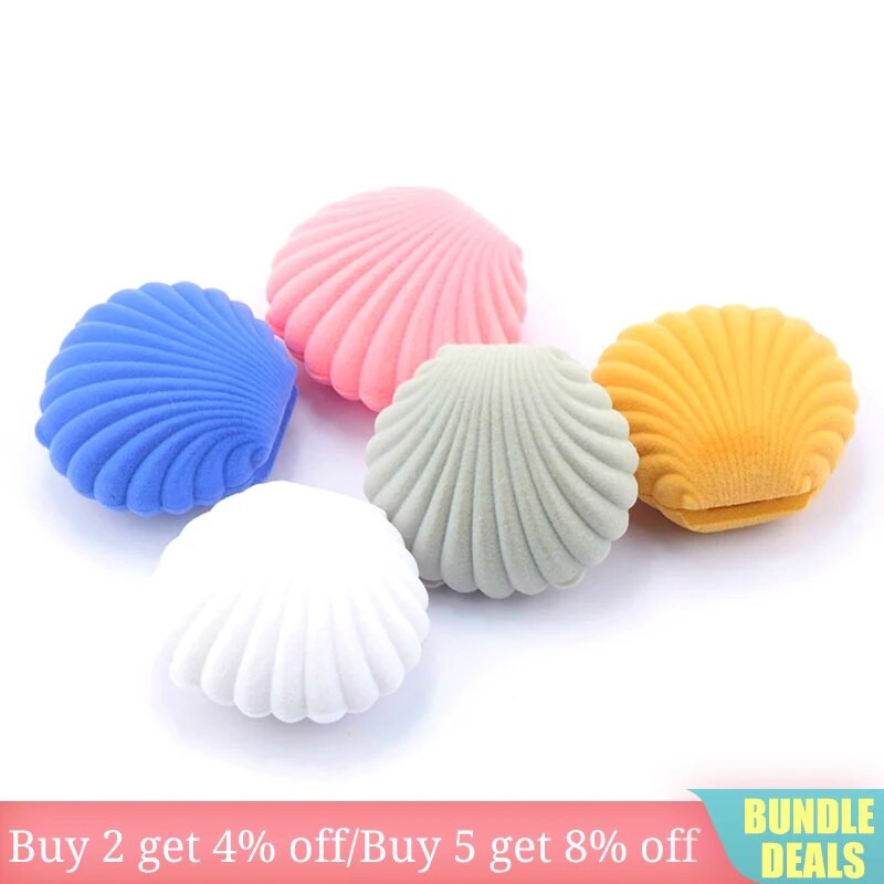 1 τεμάχιο Lovely Velvet Jewelry Box Δοχείο Κουτί βέρας για σκουλαρίκια Κολιέ Βραχιόλι Display Θήκη δώρου 16 στυλ