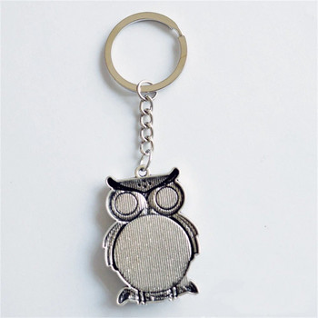 Lucky Owl Гръцки Турски Синьо Evil Eye Ключодържател Автомобилен Ключ Висулка Животни Мода Ключодържател Държач Чанта Аксесоари Бижута Едро