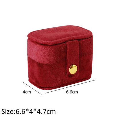 Putni prijenosni kožni mali organizator nakita Kutija za pohranu Putna kutija Ženske naušnice Prstenje Ogrlice Narukvice Držač za prikaz