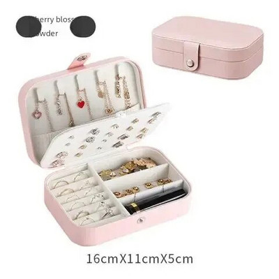 Korejiešu stila juvelierizstrādājumu uzglabāšanas kaste Eiropas lielas ietilpības gredzenu uzglabāšanas dāvanu kastīte iekšējā slāņa iepakojuma rotaslietas