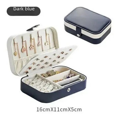 Korejiešu stila juvelierizstrādājumu uzglabāšanas kaste Eiropas lielas ietilpības gredzenu uzglabāšanas dāvanu kastīte iekšējā slāņa iepakojuma rotaslietas