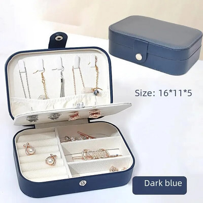 Korejiešu stila juvelierizstrādājumu uzglabāšanas kaste Eiropas lielas ietilpības gredzenu uzglabāšanas dāvanu kastīte iekšējā slāņa iepakojuma rotaslietas
